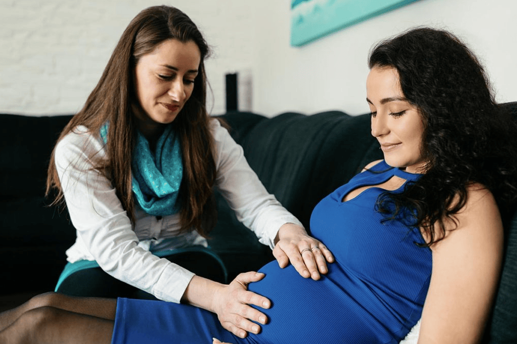 spremljevalka med nosečnostjo.p